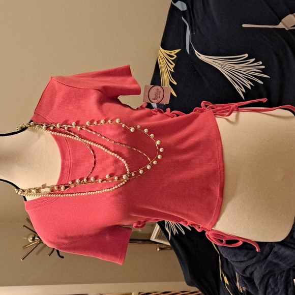 NWT FLIRTITUDE TOP AND EUC HEIMISH USA JACKET - Picture 7 of 11